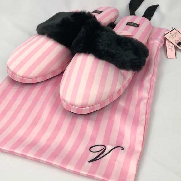 Victoria's Secret Shoes - New Victoria’s Secret satin bedroom slippers